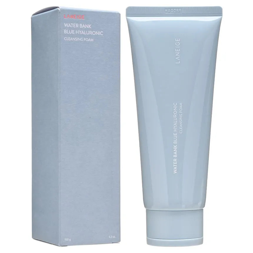 Mousse nettoyante à l'acide hyaluronique Water Bank Blue – 150 ml