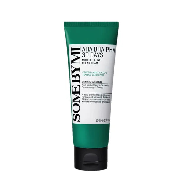 SOME BY MI - Mousse Miracle Anti-Acné 30 Jours AHA, BHA, PHA – 100 ml