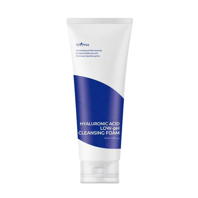 Isntree - Mousse nettoyante à faible pH à l'acide hyaluronique – 150 ml