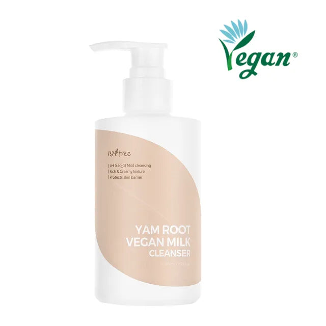Isntree - Nettoyant au lait végétalien à la racine d'igname – 220 ml